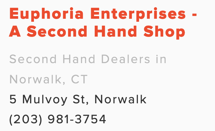 Euphoria Enterprises – Second Hand Shop